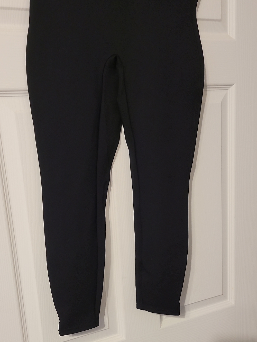 SPANX Black High-Waist Ponte Leggings